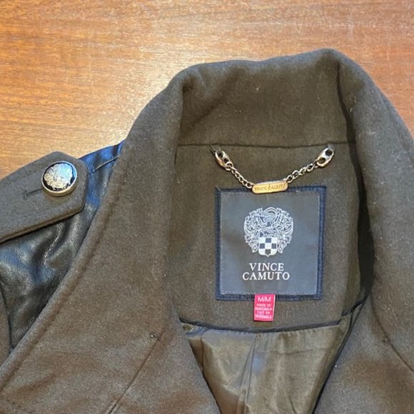 Vince Camuto Military Style Wool Jacket - Picture 5 of 5